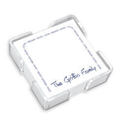 Family Arch Petite Squares with Crystal Clear Holder